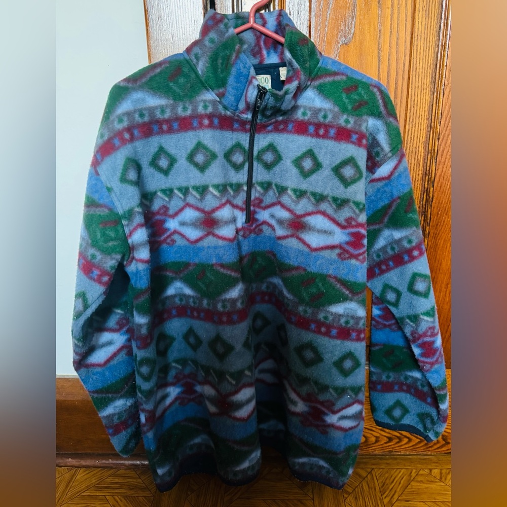 Vintage 80s fleece unisex - Picture 2 of 3